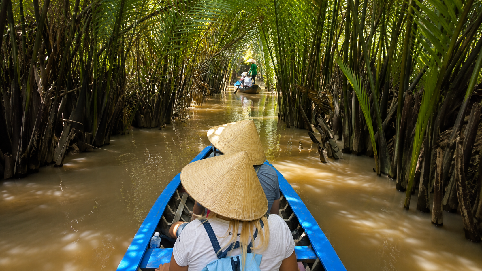 Authentic Mekong Delta small canal experience in Ben Tre