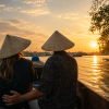 Ben Tre Sunset Sampan Tour on the Mekong Delta